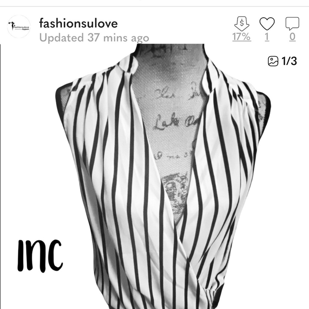 Women’s Blouse by INC International Concepts. Size S - NWOT